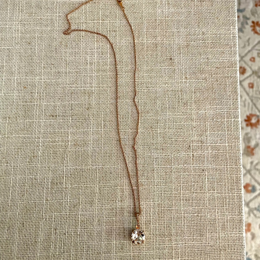 Rose Gold Diamond necklace